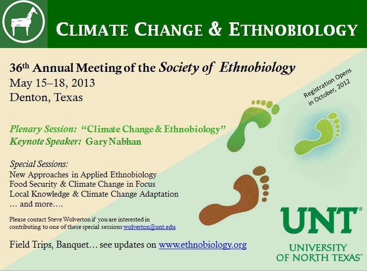 Climate Change and Ethnobiology